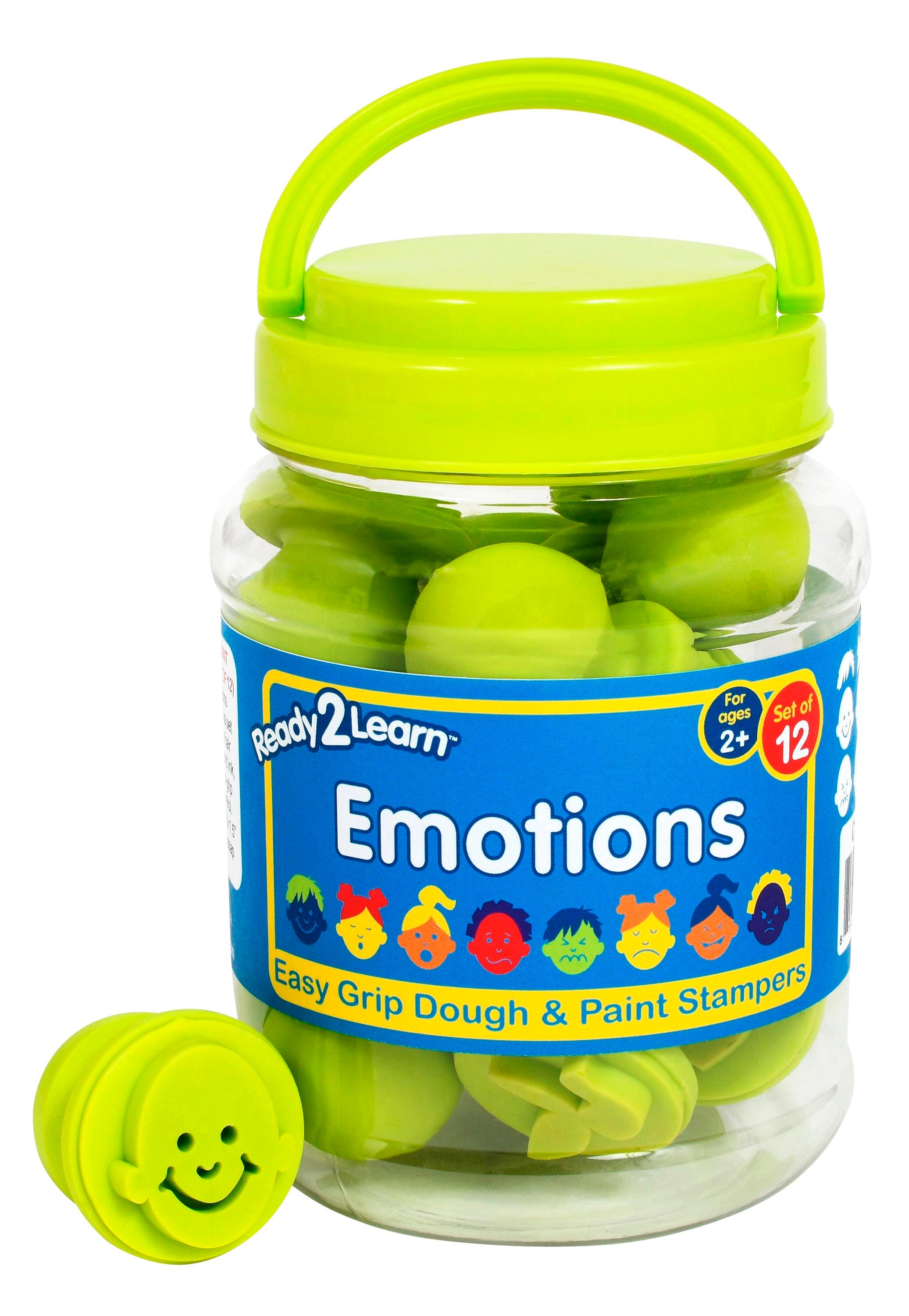Ready2Learn Easy Grip Stampers, Emotions | School Specialty